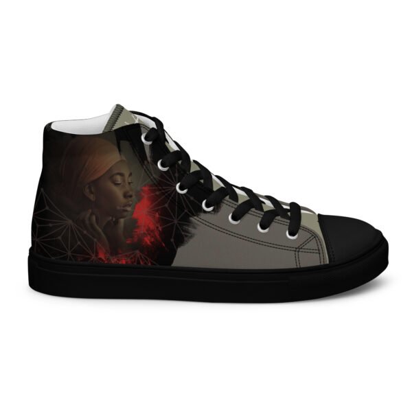 mens high top canvas shoes black right outside 660cf55c86e9b