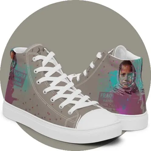 Calcutta, visuel original imprimé sur la sneaker My sneaker
